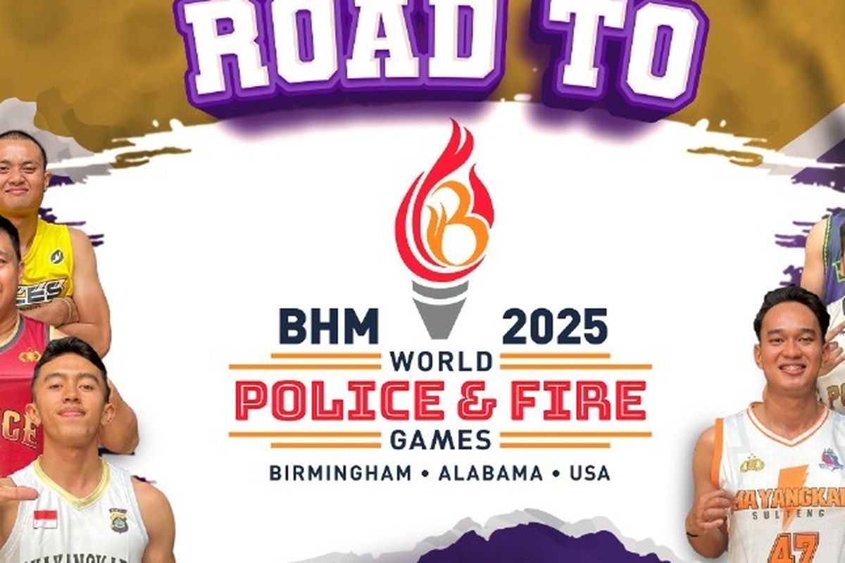Bhayangkara Basket: Bangga Indonesia di World Police & Fire Games 2025
