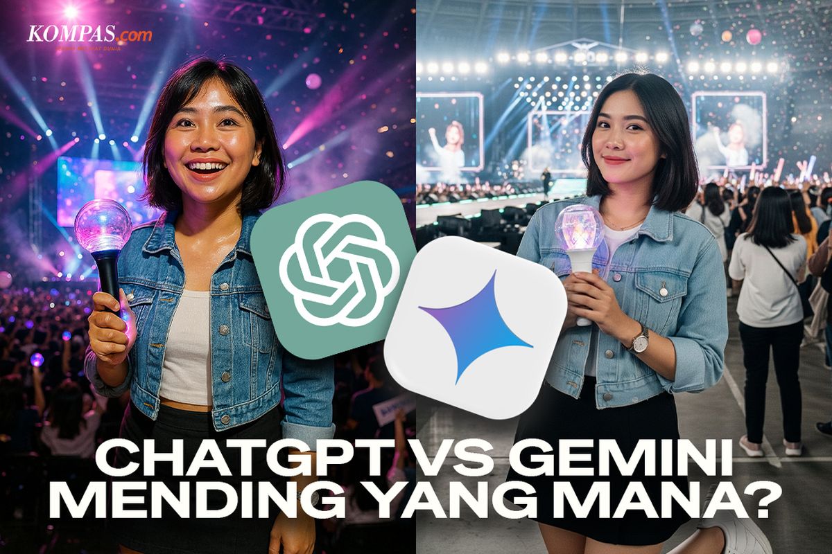 ChatGPT vs Gemini: AI Generatif, Mana Foto Lebih Realistis?