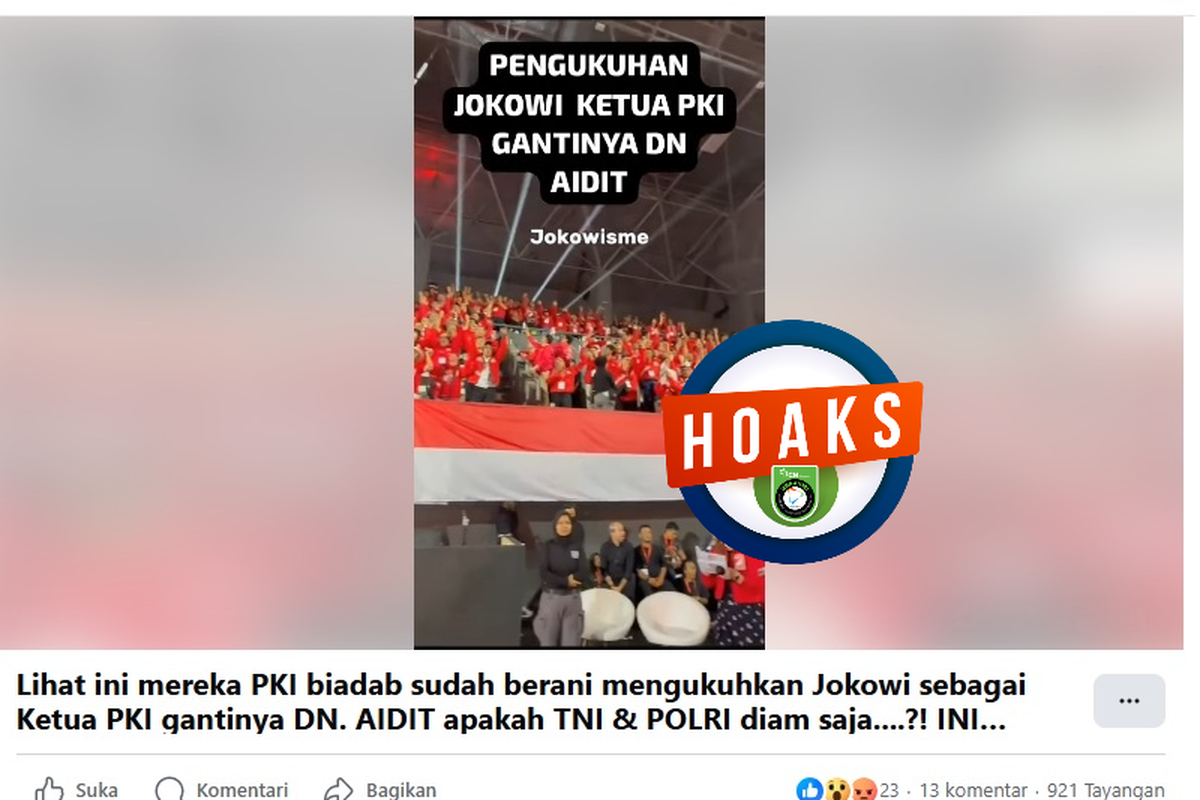 Hoaks Jokowi Ketua PKI? Fakta Mengejutkan Dibalik Isu Viral