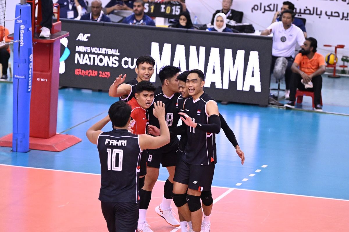 Indonesia vs Pakistan: Duel Panas Perempat Final AVC 2025