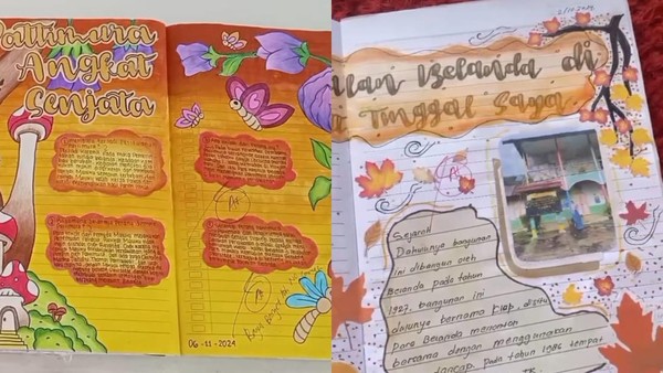 Kreativitas Siswa SMAN Sumut: Tugas Sekolah Estetik & Inspiratif