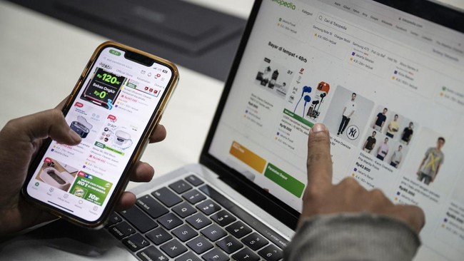 Pajak Digital Mengancam Pedagang Online di Shopee, Tokopedia