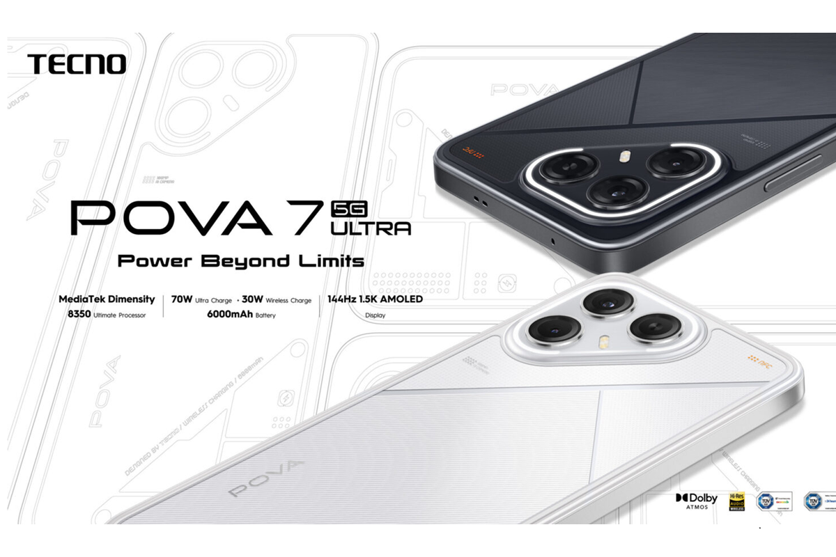 Tecno Pova 7: Gaming Handphone, Baterai 6000mAh, Rilis Global!