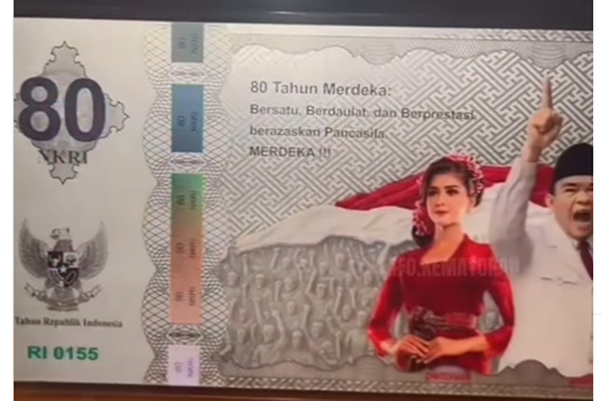 Uang Baru HUT RI ke-78? Hoaks! Simak Faktanya!