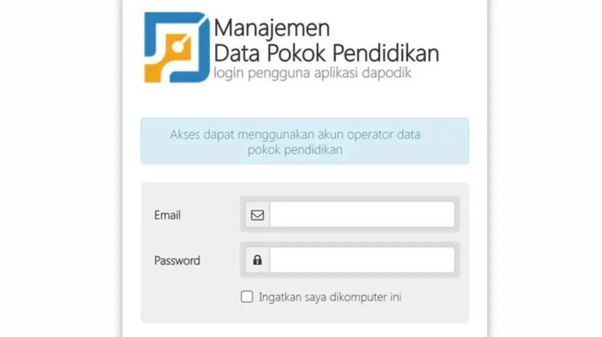 Dapodik 2026 Resmi Rilis Kapan? Jadwal Terbaru Kemendikbudristek