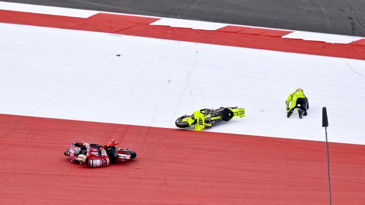 Insiden Marquez Tabrak Diggia di Sprint Race MotoGP Amerika