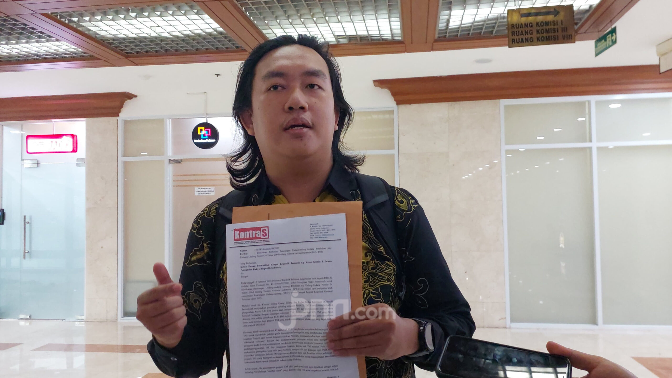 Aktivis KontraS Andrie Yunus Jadi Korban Penyiraman Air Keras